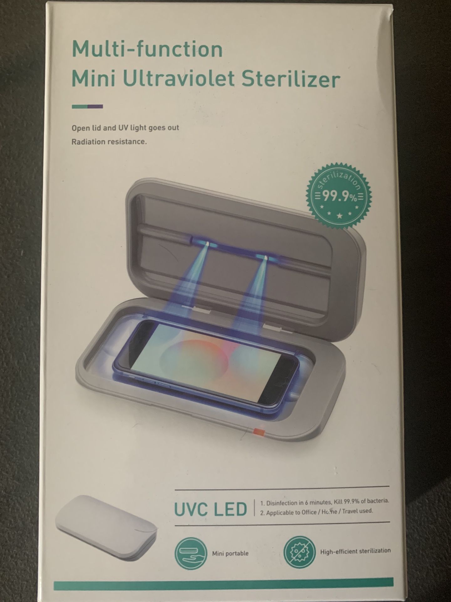 Mini ultraviolet sterilizer