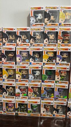 Dragon Ball Z funko pops