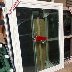 Milgard New44 3/4 X 57 New Retrofit Dual Pane Low e