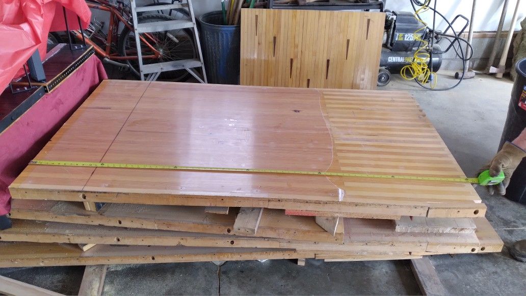 Bowling Alley Lane Wood Lumber For Project