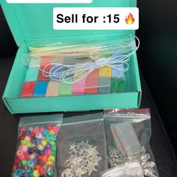 DIY Jewelry Making Kit – Beads & Charms Set