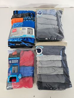 BRAND NEW Boys Briefs and Boxer Briefs Size Large