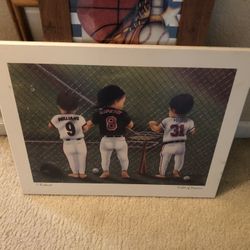 BASEBALL WALL DECOR GREG MADDUX CAL RIPKEN JR