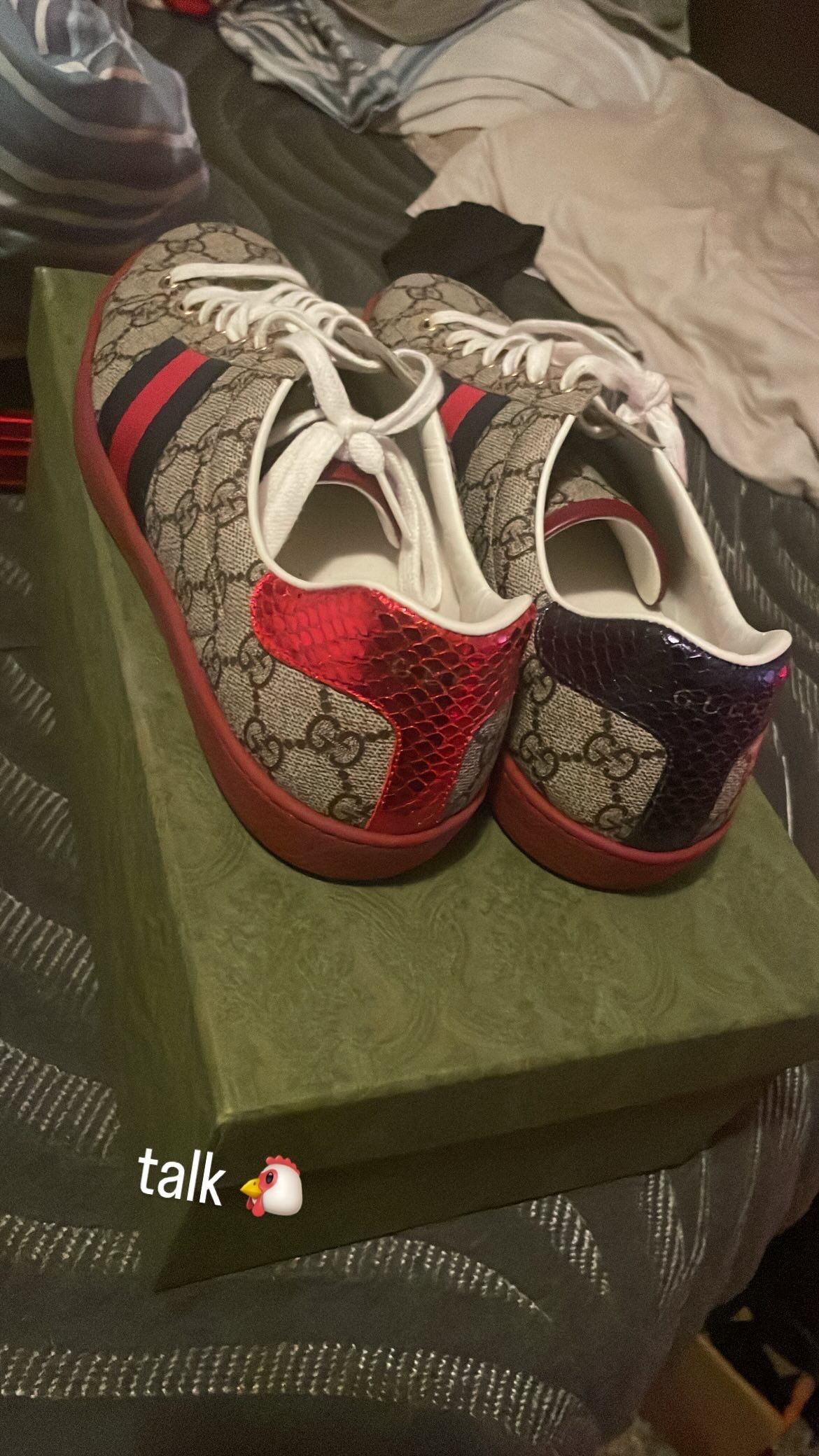 Size 11, looking to trade for any other designer shoe (mostly balenciaga)
