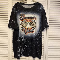 Graphic T-Shirt XL Summer Vibe $5