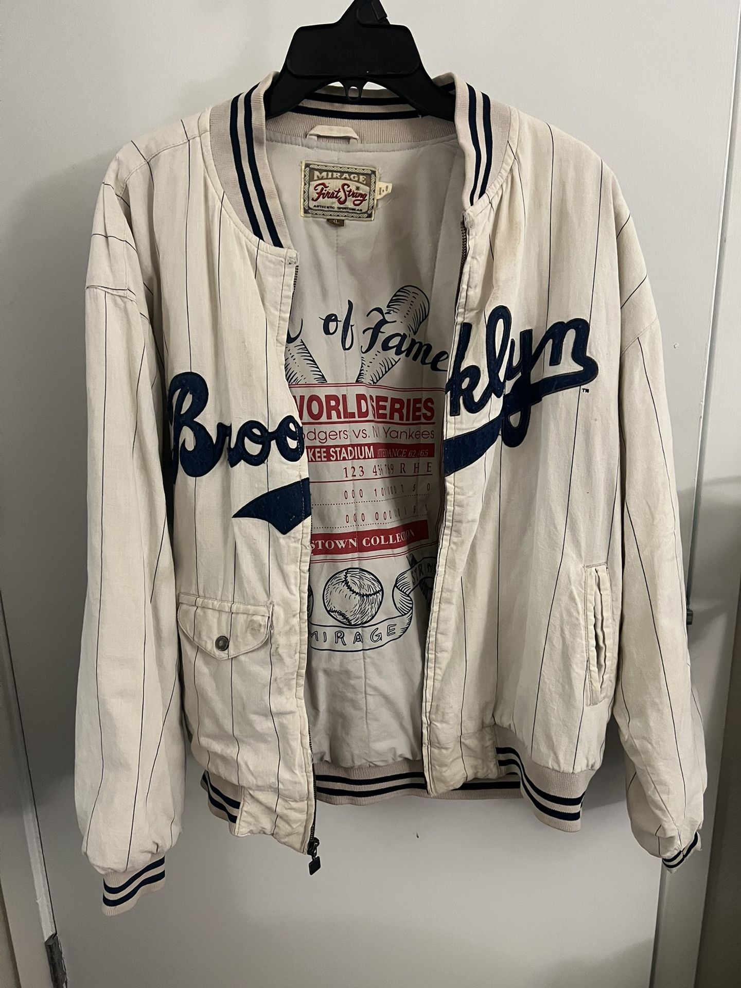 Mirage 1955 Brooklyn Dodgers World Series Jacket Brooklyn Dodgers