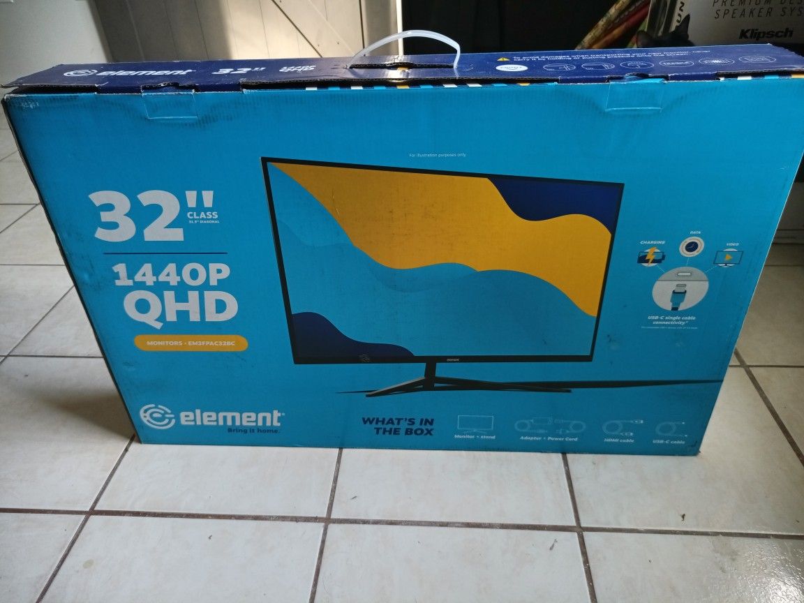 Element 32" 1440p QHD
