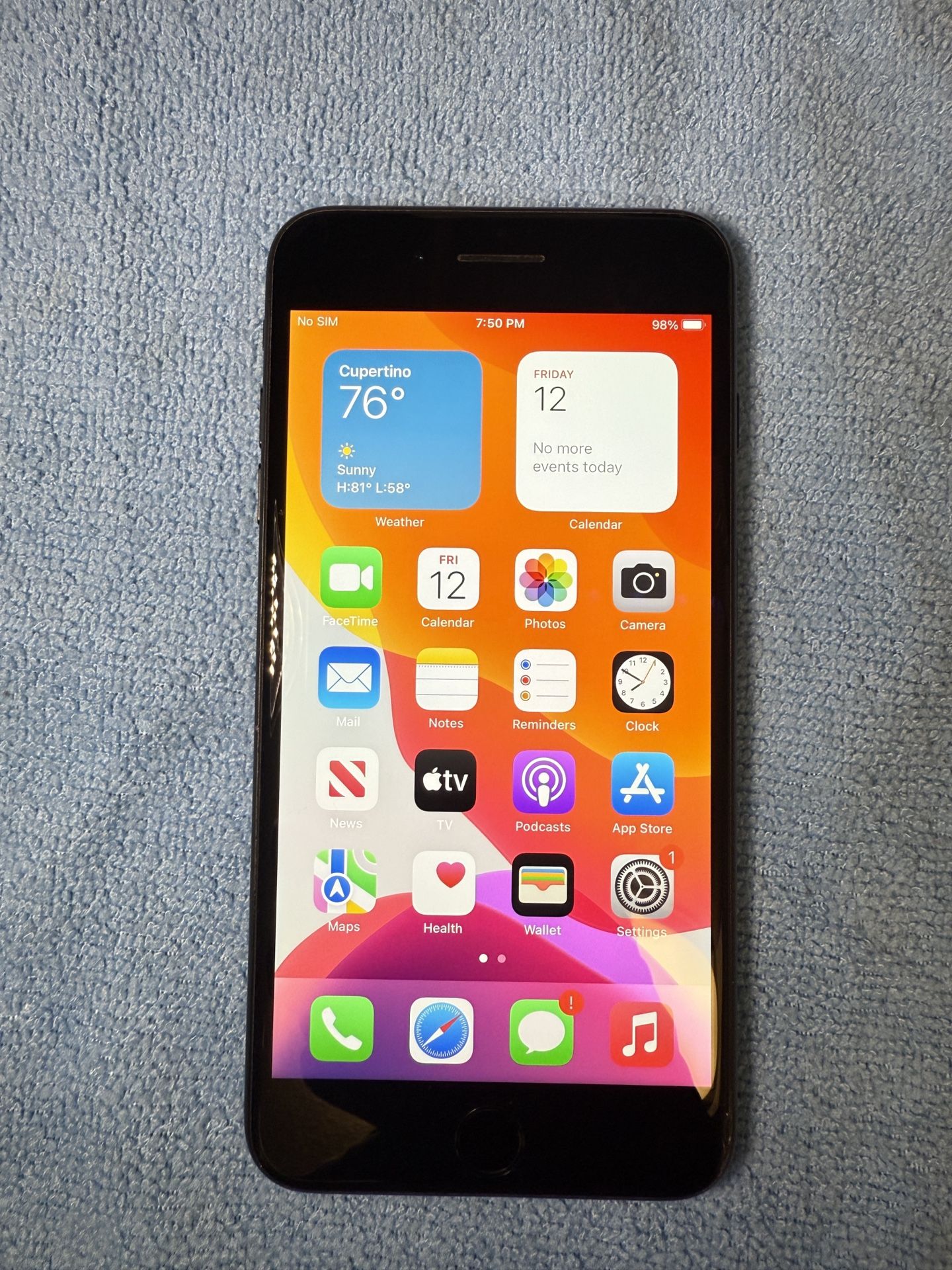 Apple iPhone 7 Plus Unlocked, Black, 32GB