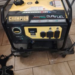 Gas And Propane Powered Generator