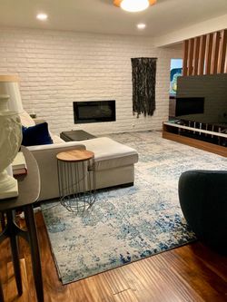 Oversized Surya Sunderland 12' x 15' Rug & Thick Felt Pad – Together or Separate