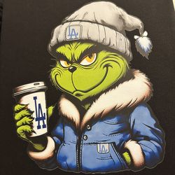 Los Angeles Dodgers Grinch Sweater