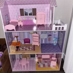 Girls Play Size Doll House 