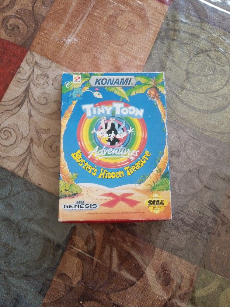 Sega Genesis Tiny Toons Buster Hidden Treasure