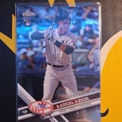 Topps 2017 Chrome Update Aaron Judge Rookie Debut HMT50 New York Yankees Card