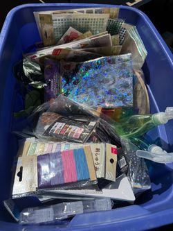 Gigantic box of arts n crafts