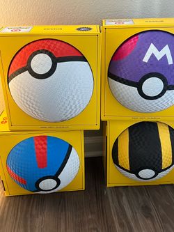 Pokémon x Target Complete Kickball Set – Poké Ball, Great Ball, Ultra Ball & Master Ball