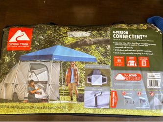 Ozark Trail 4-Person Connect Tent Universal Canopy Tent