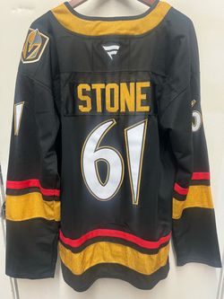 Vegas Golden Knights Mark Stone #61 Black New Jersey VGK Size XXL