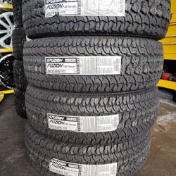 245/75/16 Fuzion 