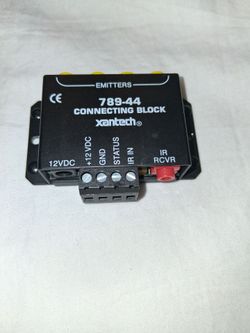 Xantech, 789-44 Connecting Block, 12VDC, IR RCVR