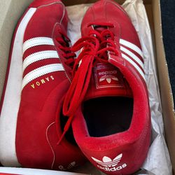 Men’s Adidas, Classic Red Sneakers