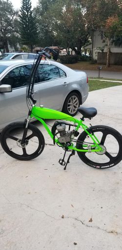 GAS BIKE CUSTOM BUILT ALL NEW