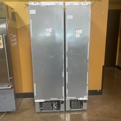 Viking Built In 42 Inch Wide Refrigerator Panel Ready 