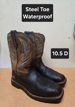Ariat Work Boots sz 10.5D STEEL TOE