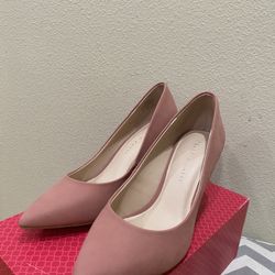 Pink Heels, New, Size 8