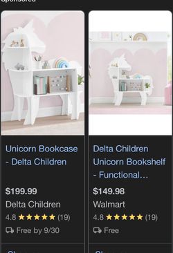Unicorn Book Case Brand New In Box