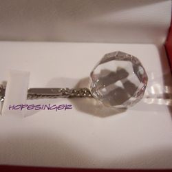 BACCARAT CRYSTAL FACETTES BRACELET, CLEAR