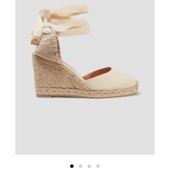 Espadrille Wedge Platform Beige Brand new 