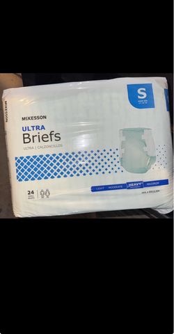 Ultra briefs size small / calzón para incontinencia talla s