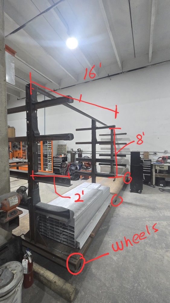 Heavy-duty Material Rack