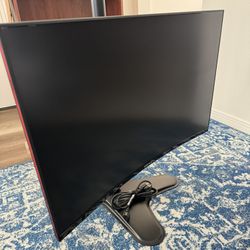 Curve 32” Monitor + 2 Monitor Stand