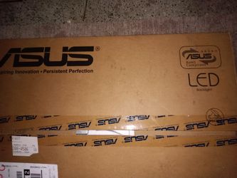 Computer Monitor + Keyboard