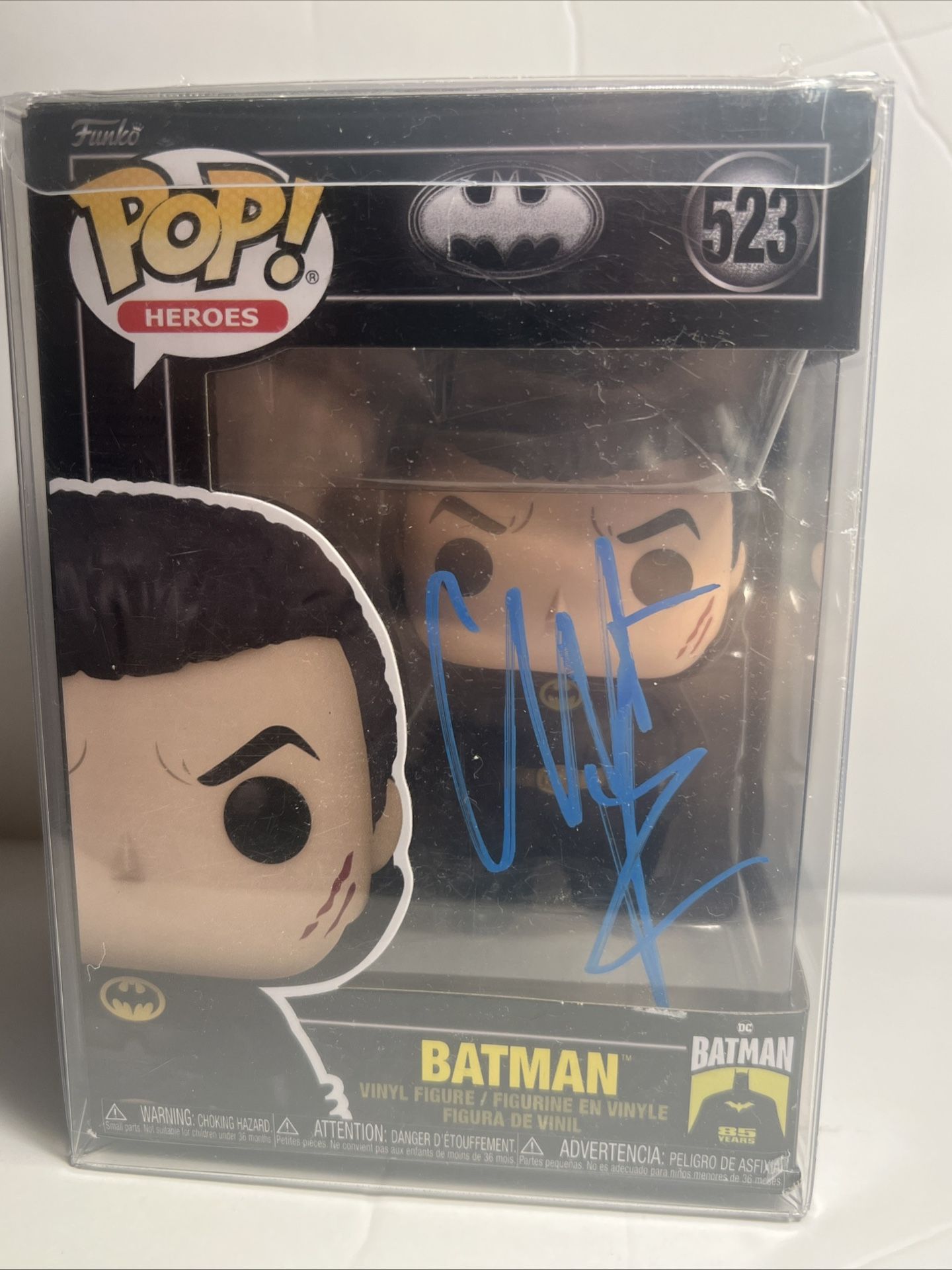 Christian Bale Signed Batman #523 Funko Pop!