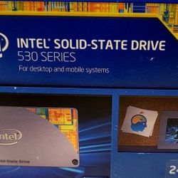 New Intel 530 Series SSD 240GB (Desktop Or Mobile)