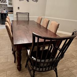 Sold Wood Dining Table 