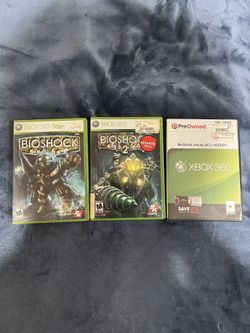 BioShock 1,2, & Infinite