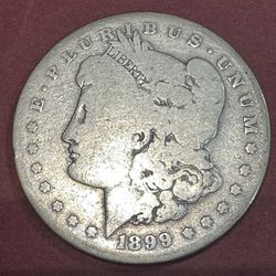 1899 S Morgan Silver Dollar …Tougher Date…