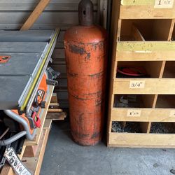 Large Acetylene Tank