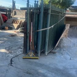 6’5” By 9’ Solid Iron Panels 