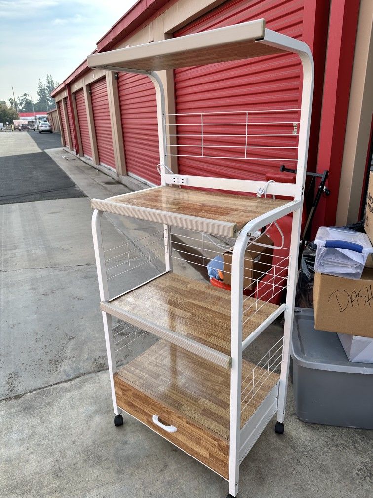 Kitchen Microwave/ Utilities Cart
