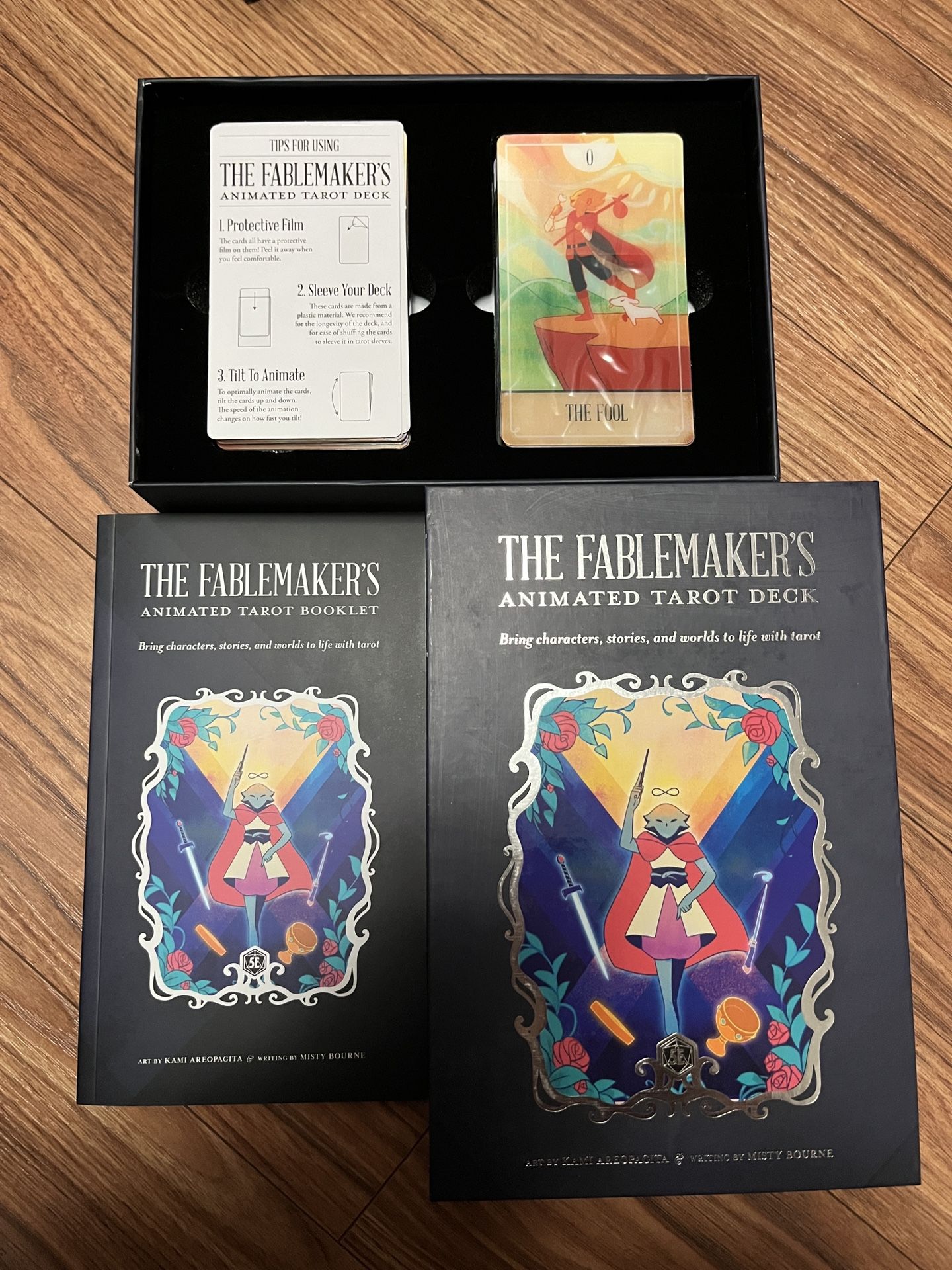 The fablemaker animated tarot deck