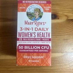 MaryRuth Organics 3-in-1 Daily Health Probiotics for Women | Clinically Tested | Hormone Support & Gut Health Supplement for Women | Supplement for Wo