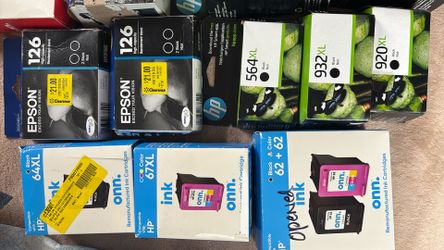Cartridges HP/EPSON/ CANON/tinta De Impresoras