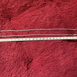 New 925 sterling silver anklets  $25 for two