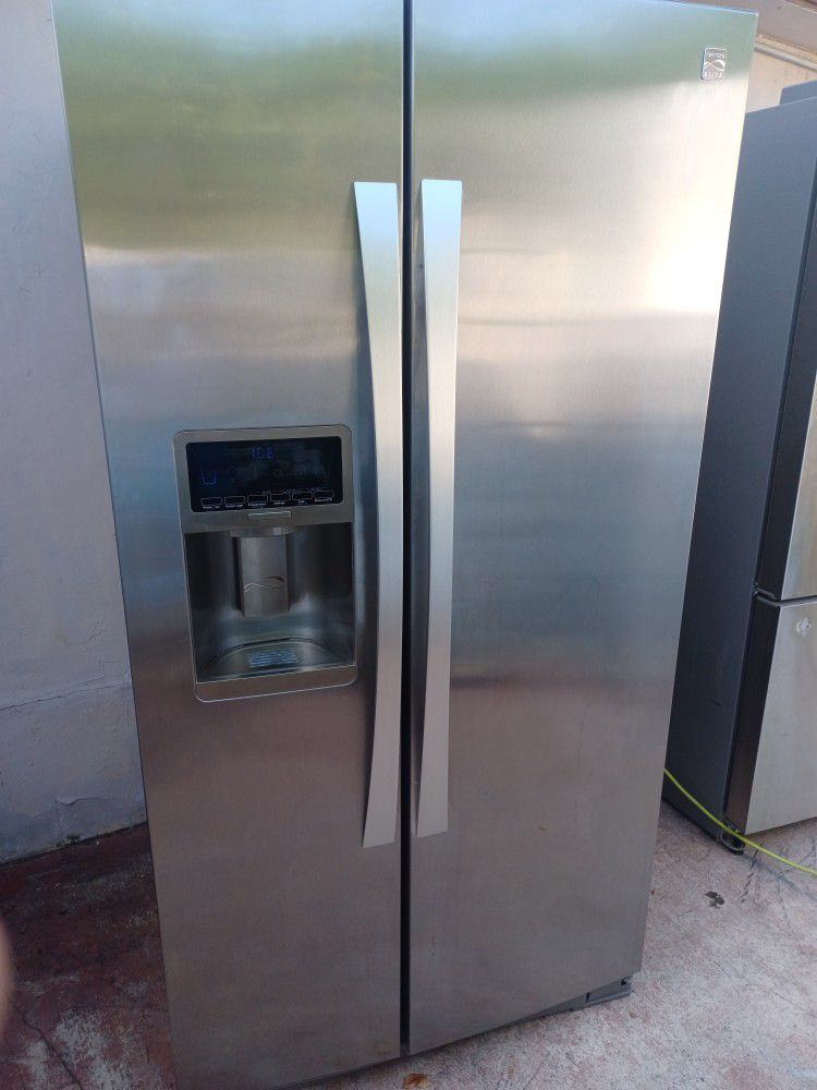 Side By Side Refrigerator Stainless Steel 