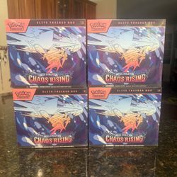 Pokemon Chaos Rising Elite Trainer Box ETB